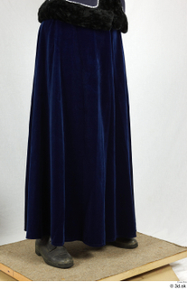 Photos Woman in Historical Dress 83 20th century blue skirt…